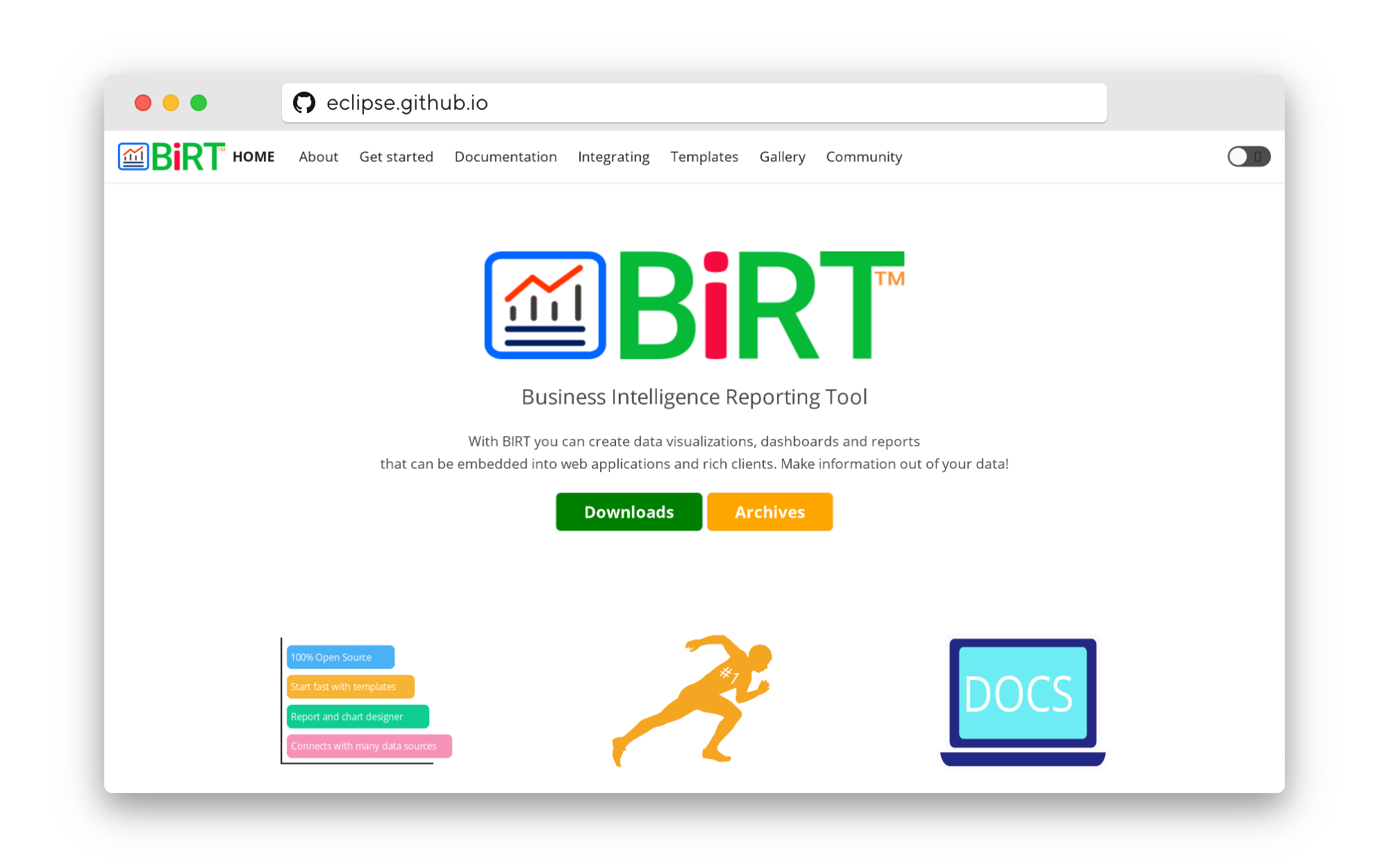 BIRT Open Source BI Tool
