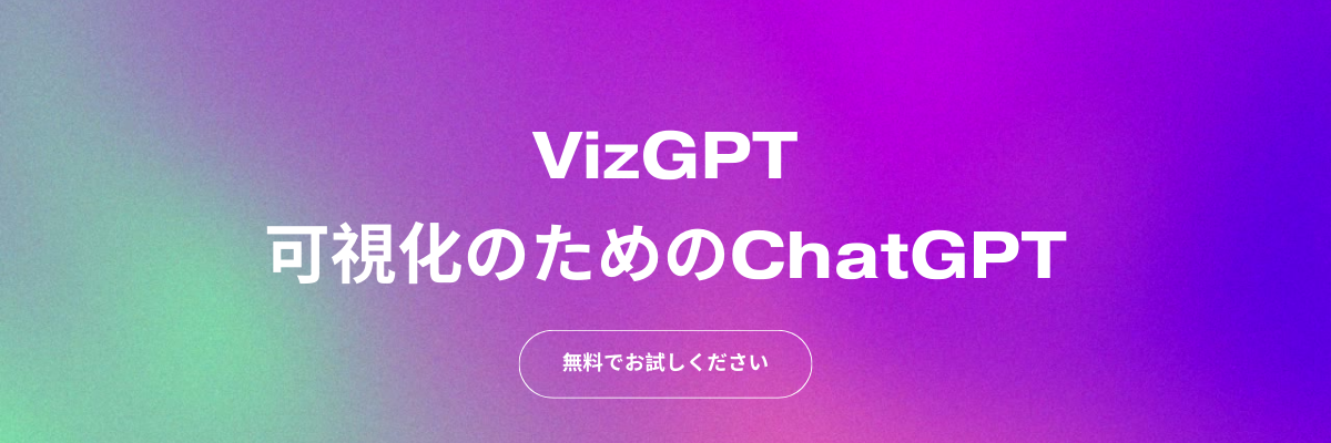 VizGPT：ChatGPTのパワーでチャートを作成