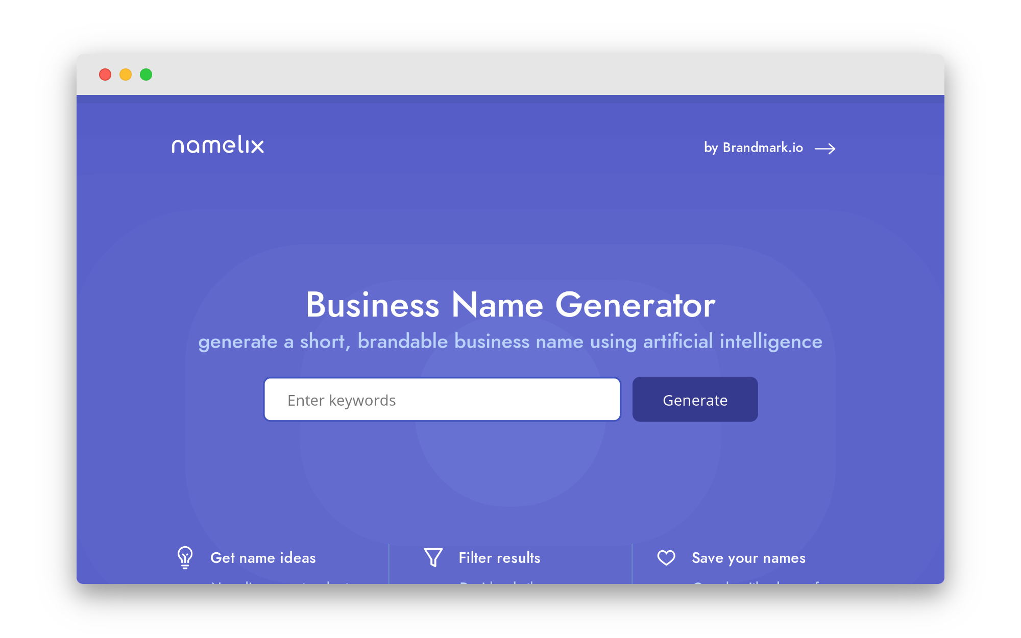 Namelix: Genera nombres únicos para tu canal